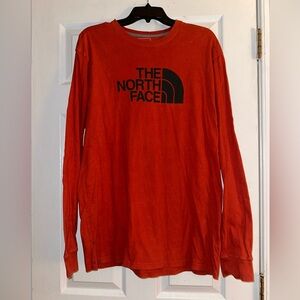 The North Face Red Long Sleeve Shirt